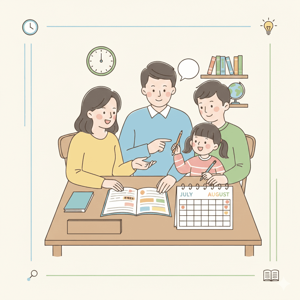 長假親子不戰爭!心理師建議 4 大策略:寒暑假彈性作息、3C 限時與自主學習全攻略