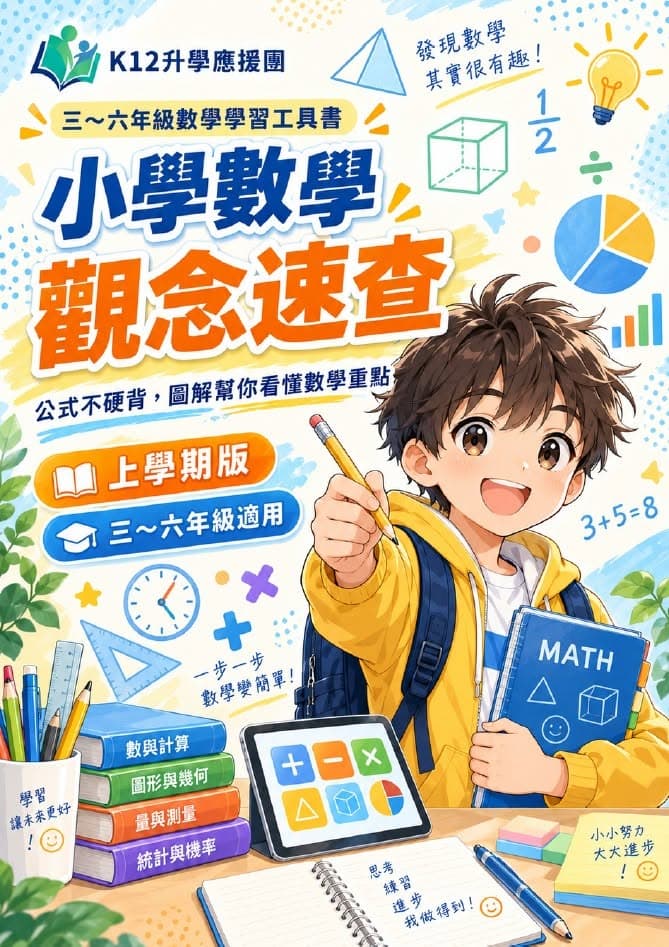 小學數學《觀念公式・上學期版》