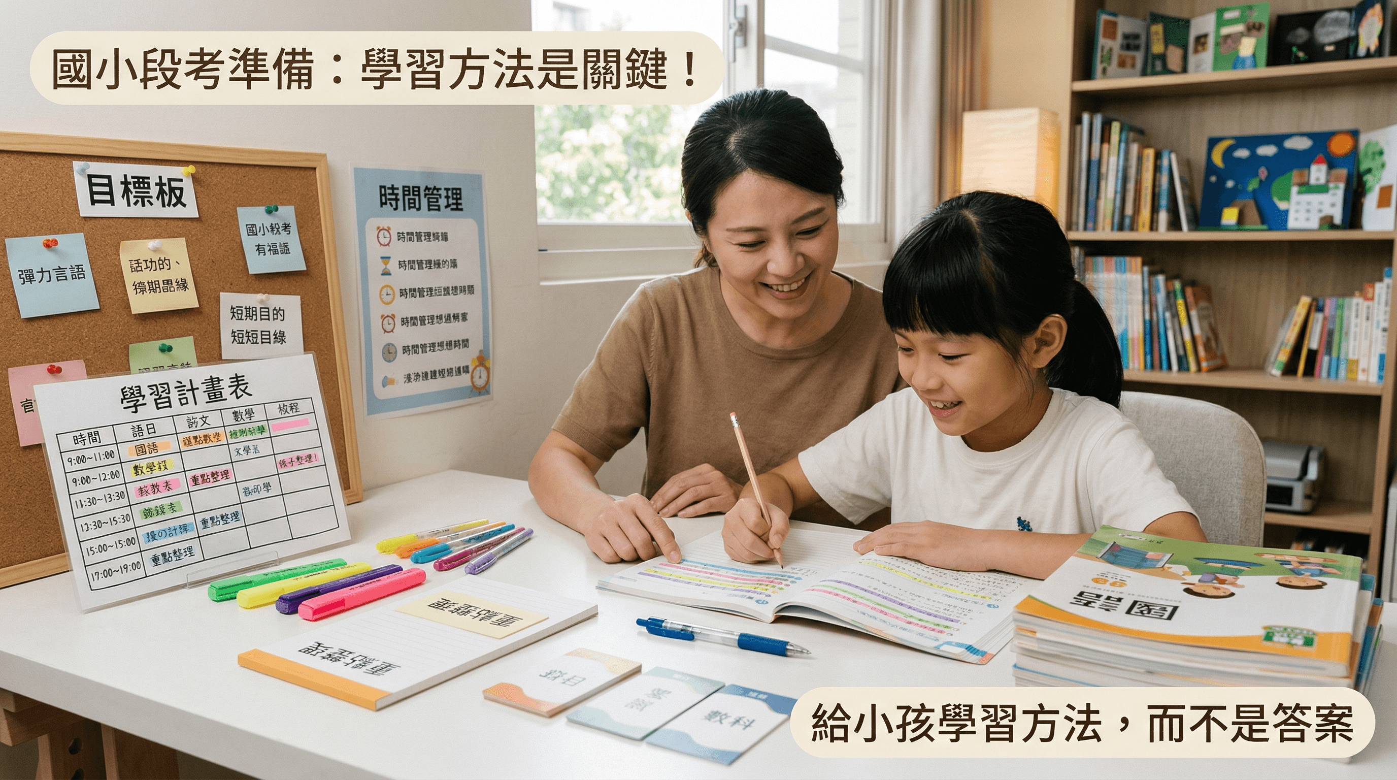 如何幫小學生做好考試準備?資深教師:比起找答案,建立「學習方法」更重要