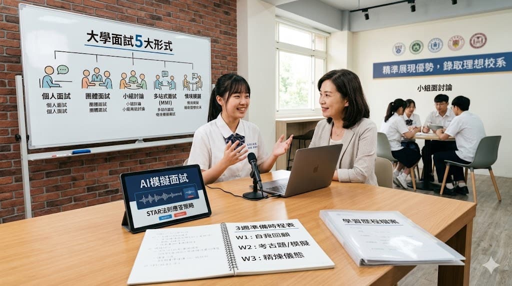 學測二階面試即將來臨!