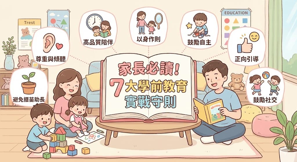 0~6歲幼兒發展里程碑總整理:父母必備的 7 大教養實戰守則 (下)