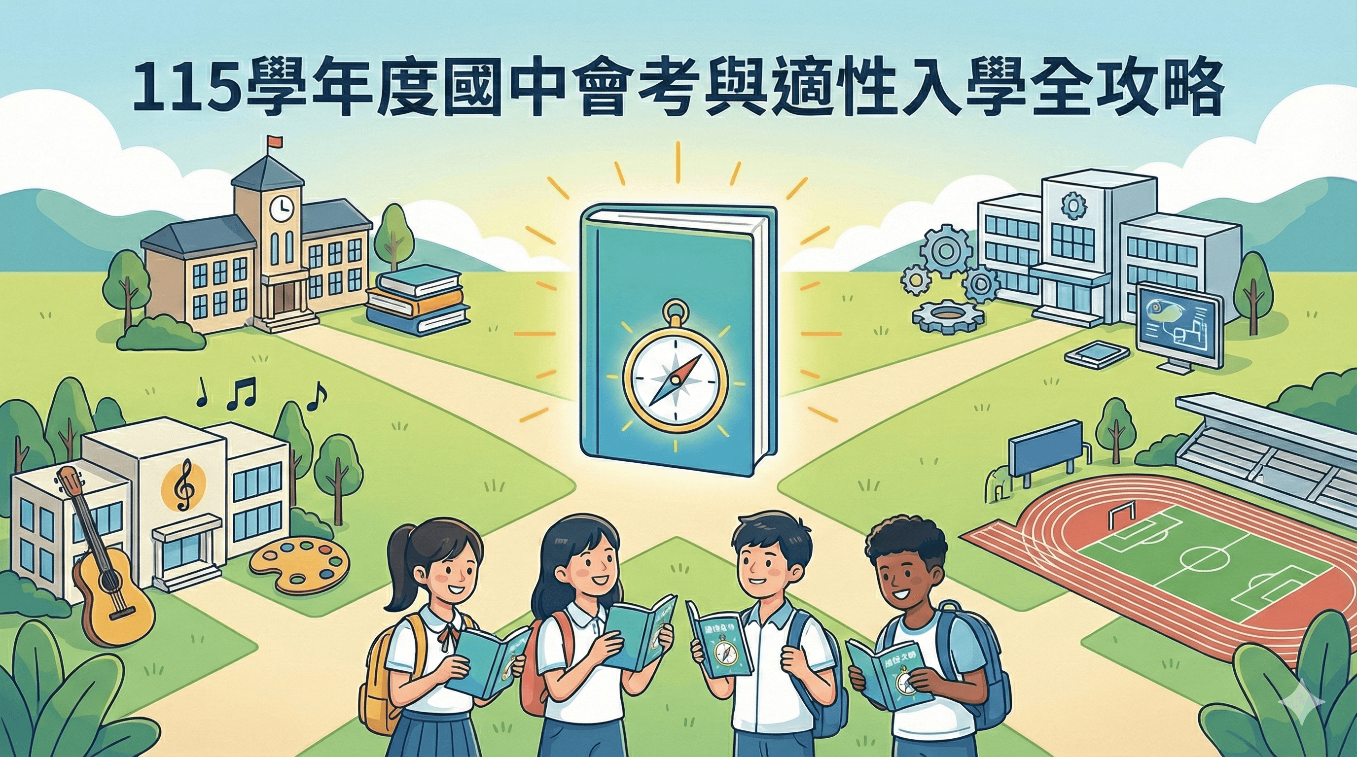 115學年度國中教育會考與適性入學:重要日程表與各管道時程總整理