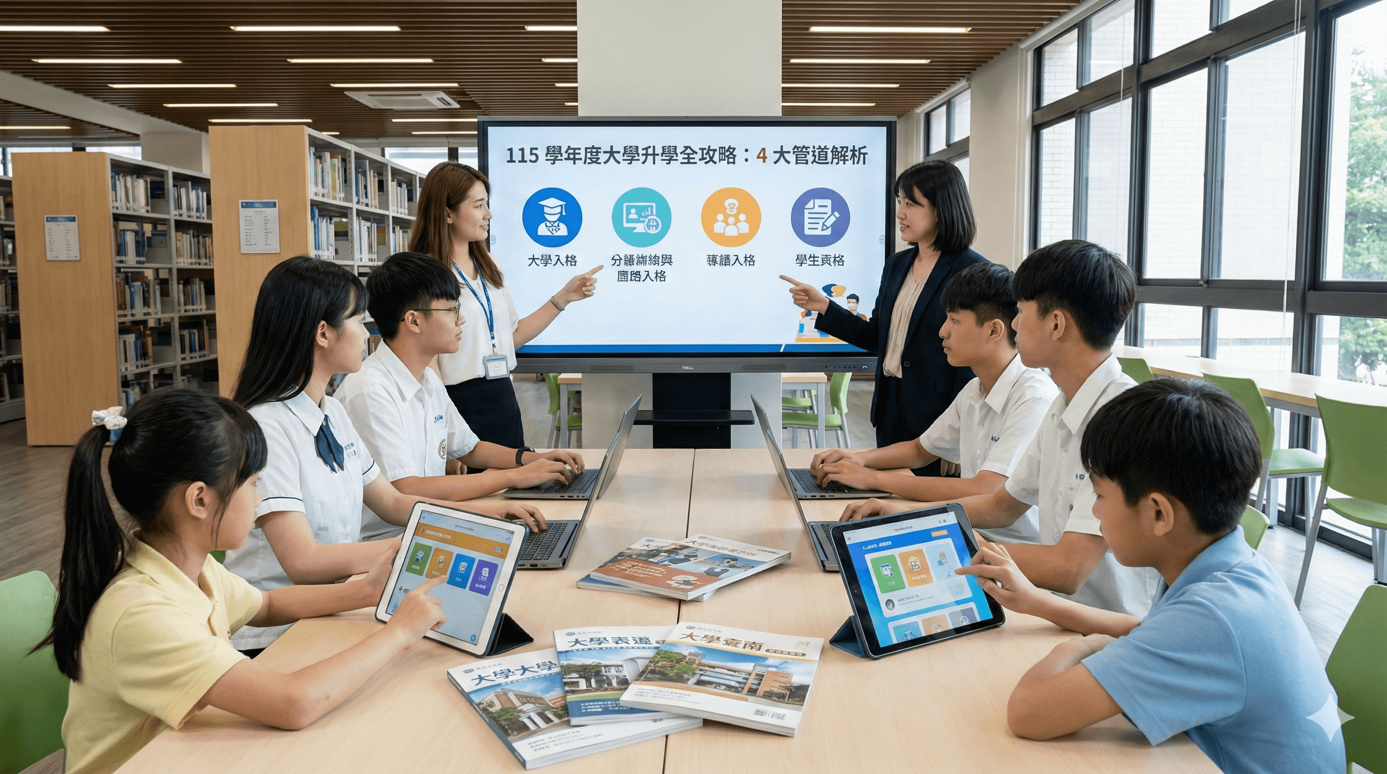 115 學年度大學升學4 大管道全攻略